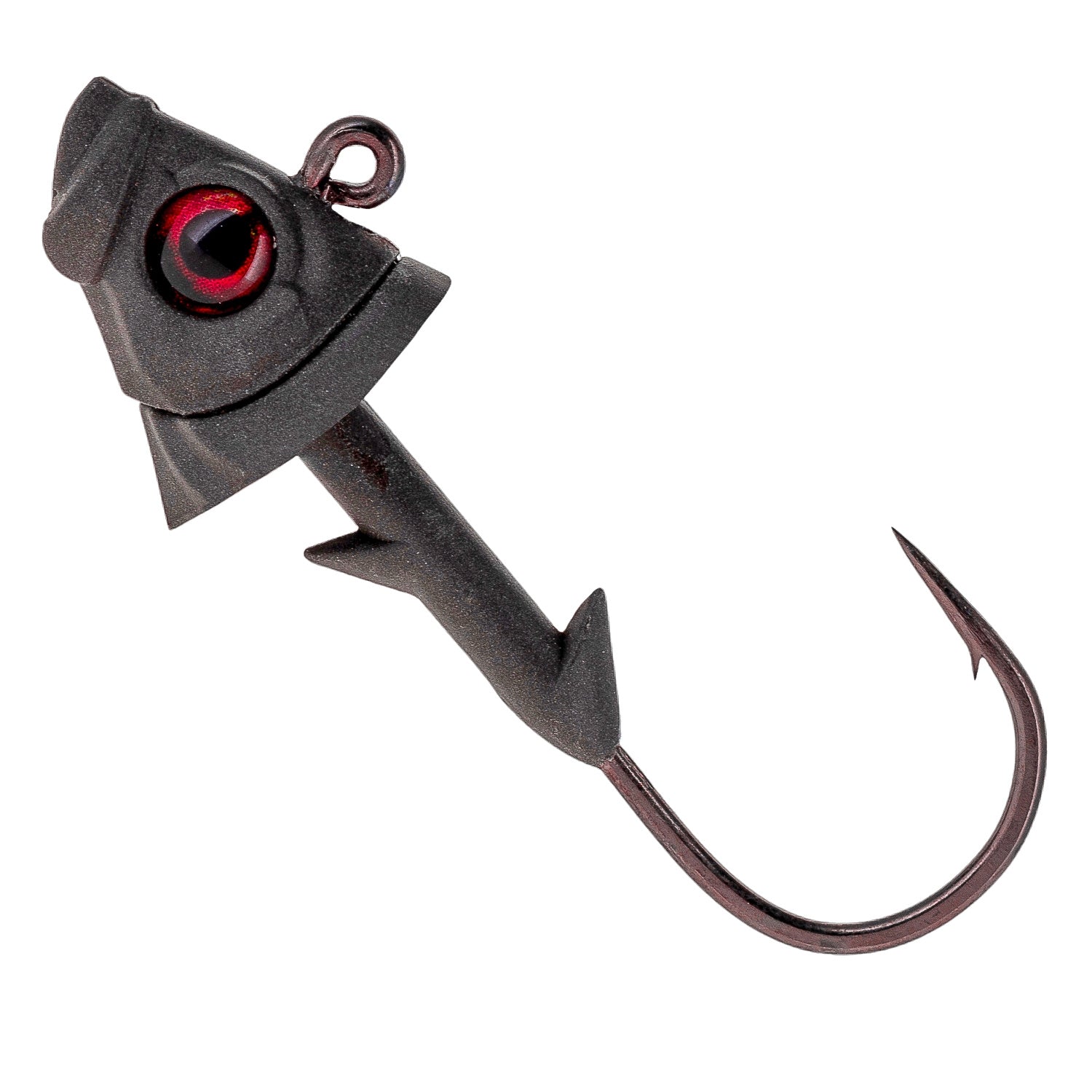 Reaction Tackle 97% Pure Tungsten Swimbait Jig with Realistic Fish Head- 5-PACK - Reaction Tackle