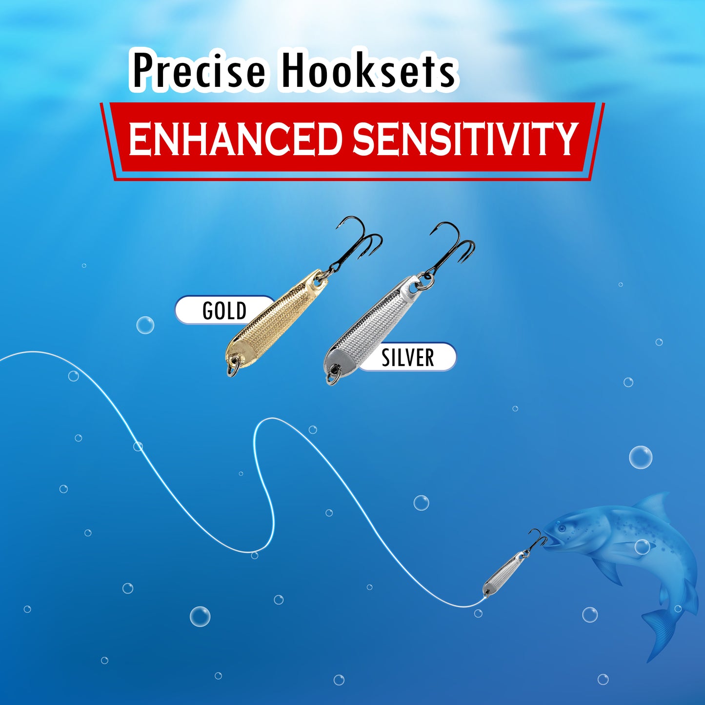 Reaction Tackle Tungsten Jigging Spoons (2-Pack) - Reaction Tackle