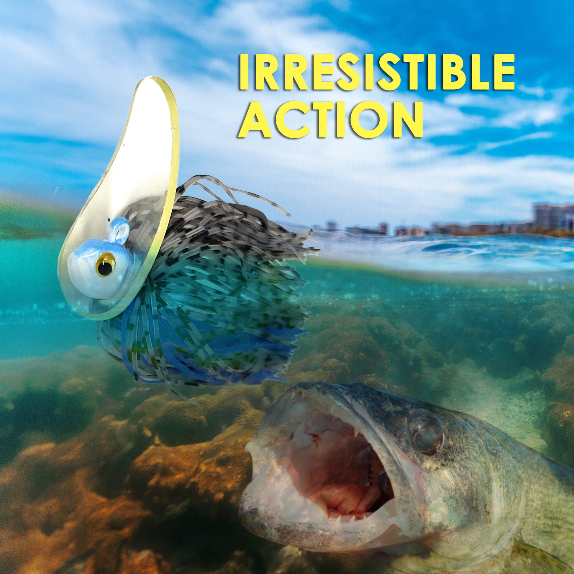 Reaction Tackle Tungsten Scrounger Jigs (2-Pack) - Reaction Tackle