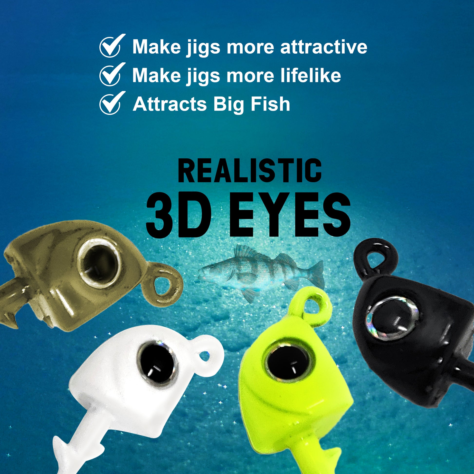 Reaction Tackle Tungsten Swimbait Jig Heads (5-Pack) - Reaction Tackle