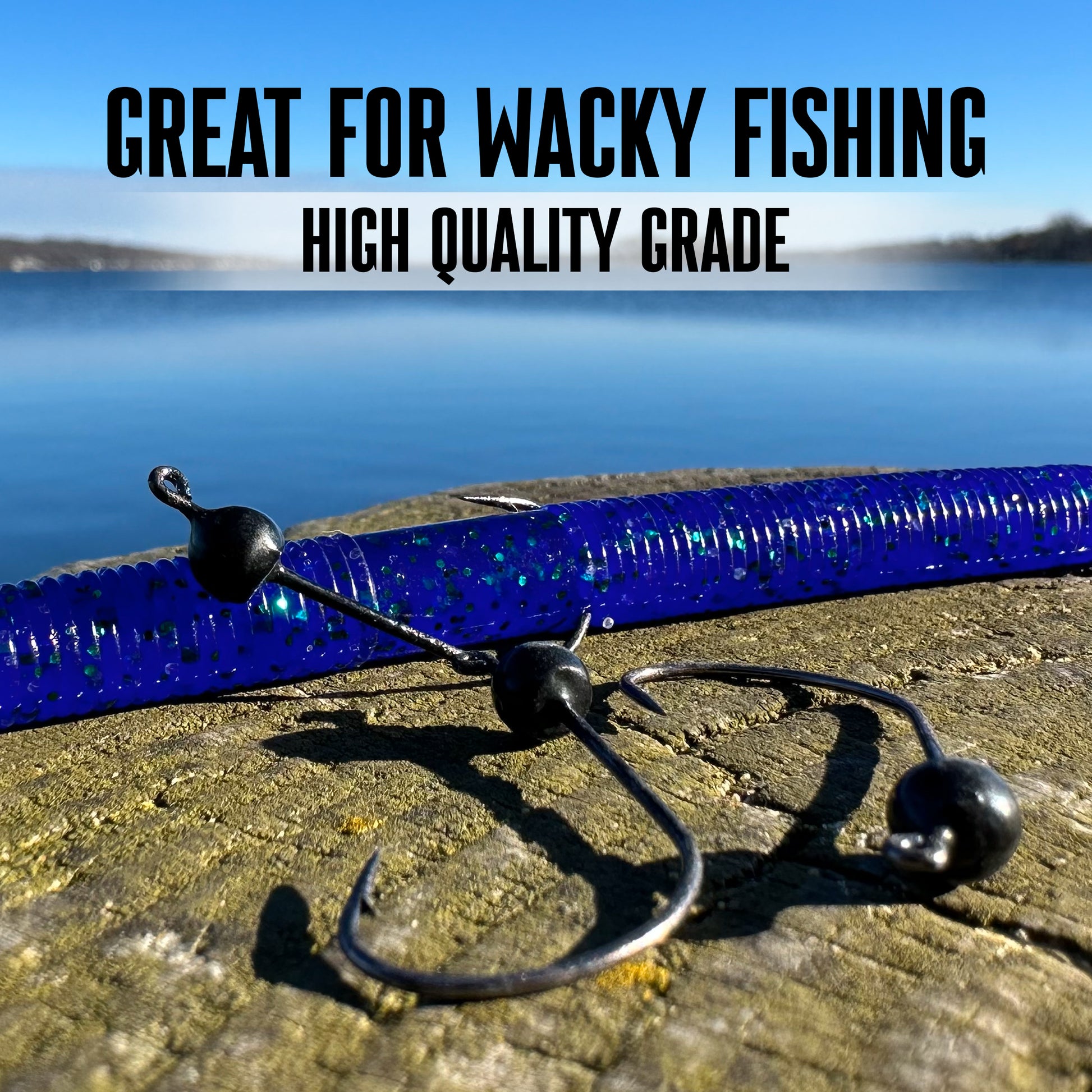 Reaction Tackle Tungsten Wacky Jig Heads (5-PACK) - Reaction Tackle