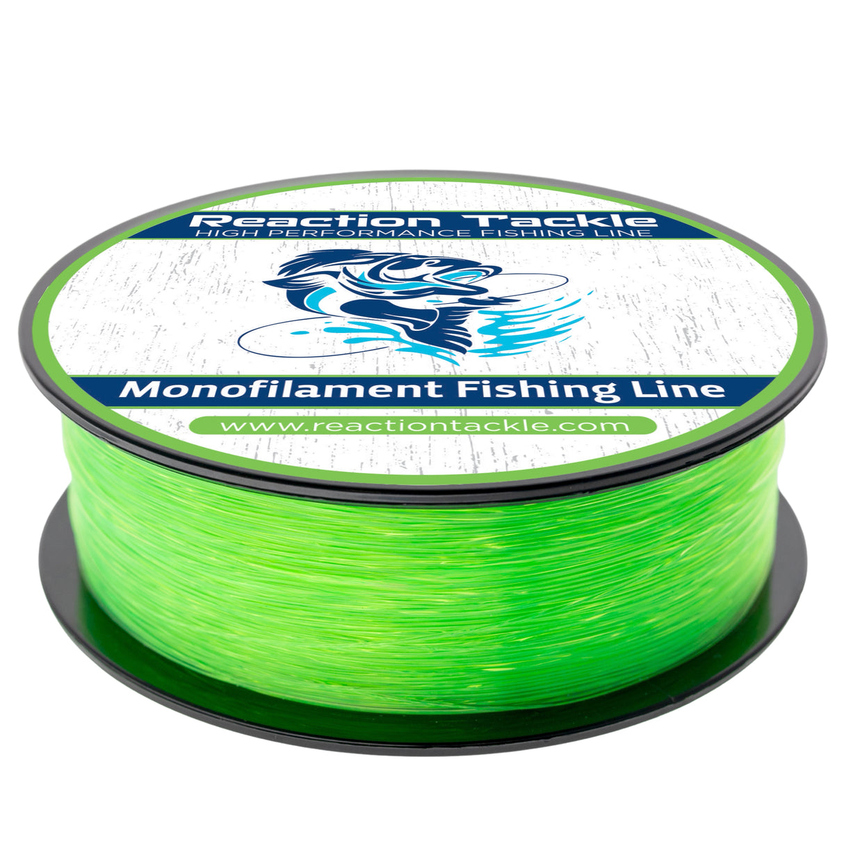 Reaction Tackle Monofilament Fishing 350yd-1lb Jumbo Spools- All Colors