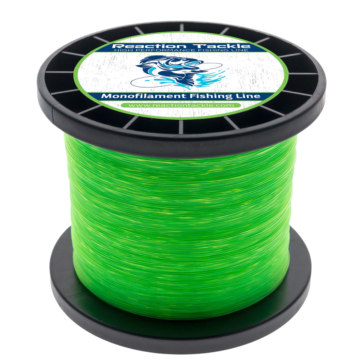 Reaction Tackle Monofilament Fishing 350yd-1lb Jumbo Spools- All Colors