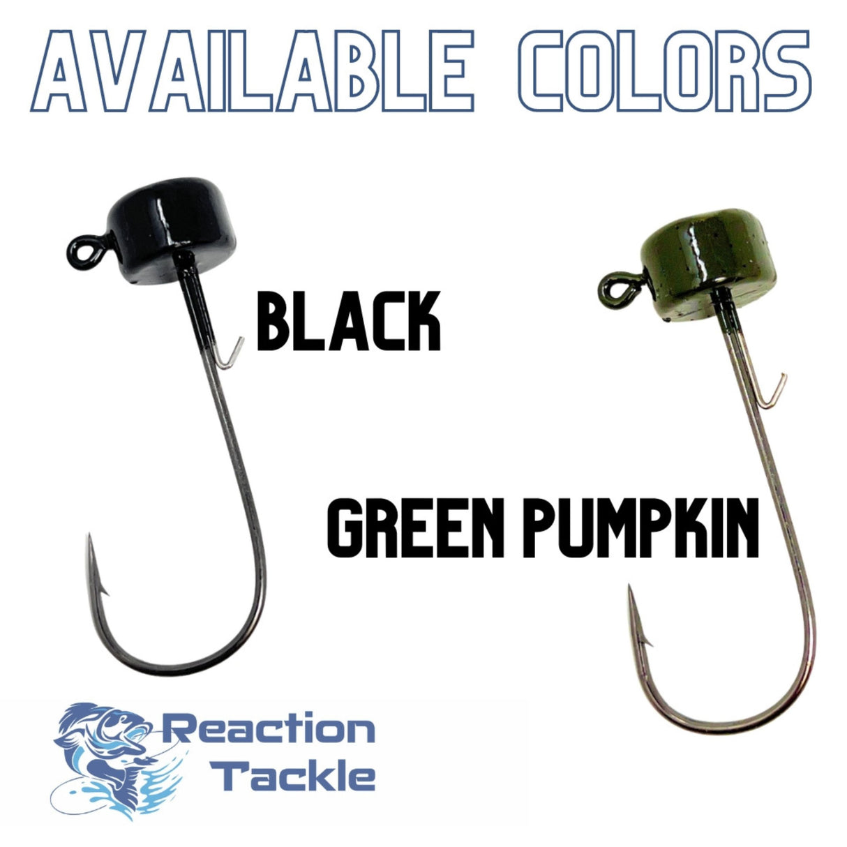 Reaction Tackle Lead Ned Rig - Shroom Jigs (25-Pack) - Reaction Tackle