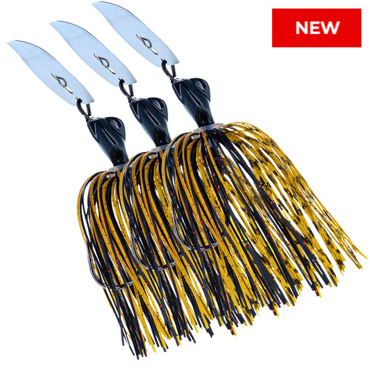 Reaction Tackle Lead Breaker Jigs- 3-Pack; Durable Fishing Jigs for Freshwater & Saltwater - New - Reaction Tackle