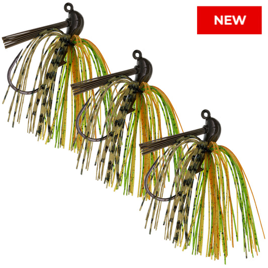 Reaction Tackle Lead Flipping Jigs- 3-PACK - New - Reaction Tackle