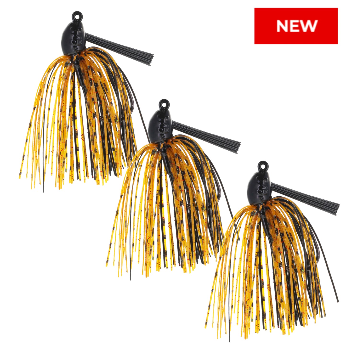 Reaction Tackle Lead Swim Jigs – Premium Weedless Bass Fishing Lures- 3 Pack - New - Reaction Tackle