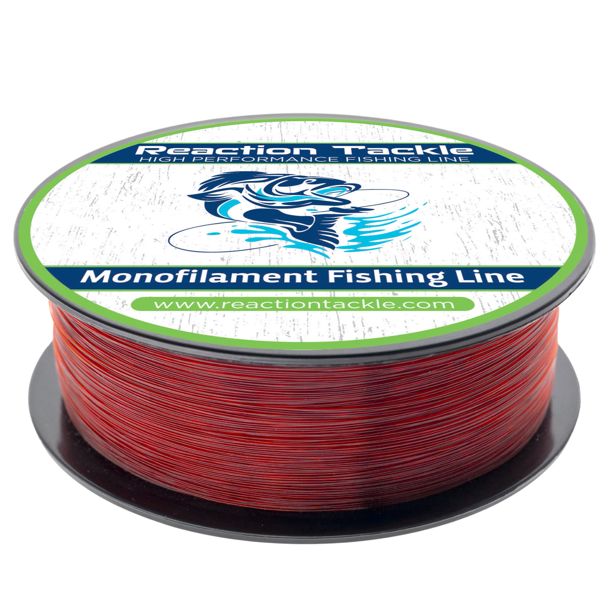 Reaction Tackle Monofilament Fishing 350yd-1lb Jumbo Spools- All Colors