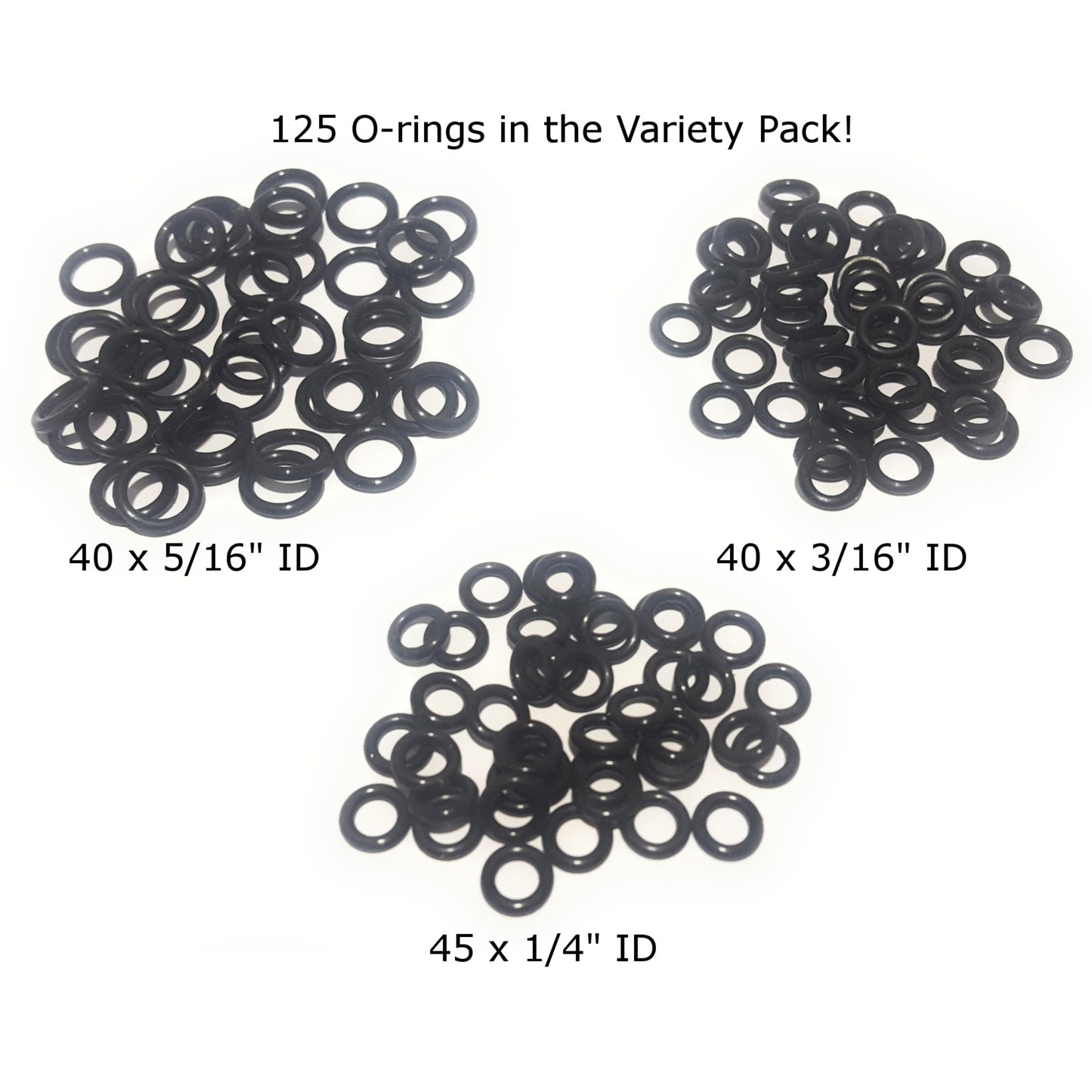 Reaction Tackle WACKY O-RINGS- 125 Pack - Reaction Tackle