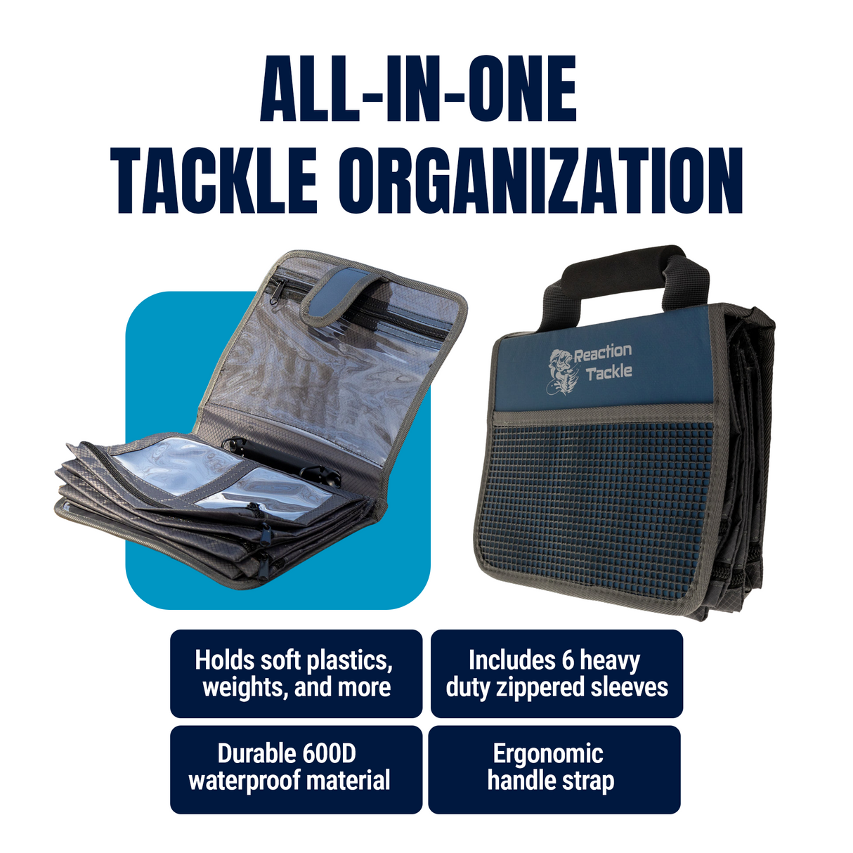 Reaction Tackle Speed Binder and Tackle Storage - New - Reaction Tackle