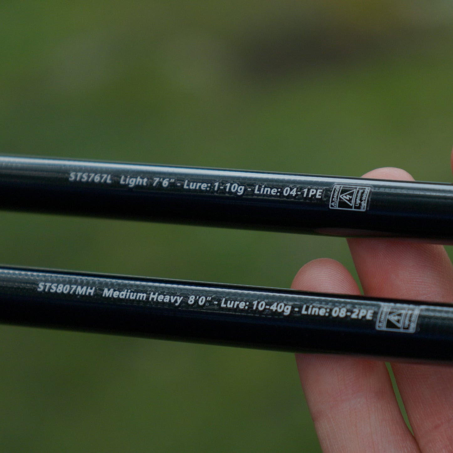 Reaction Tackle Telescopic Spinning Rod – Carbon Travel Fishing Rod – Collapsible Rod for Freshwater and Saltwater - NEW - Reaction Tackle