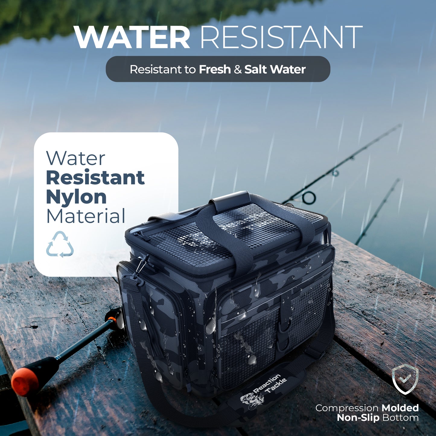 Reaction Tackle Camo Tackle Bag - Reaction Tackle