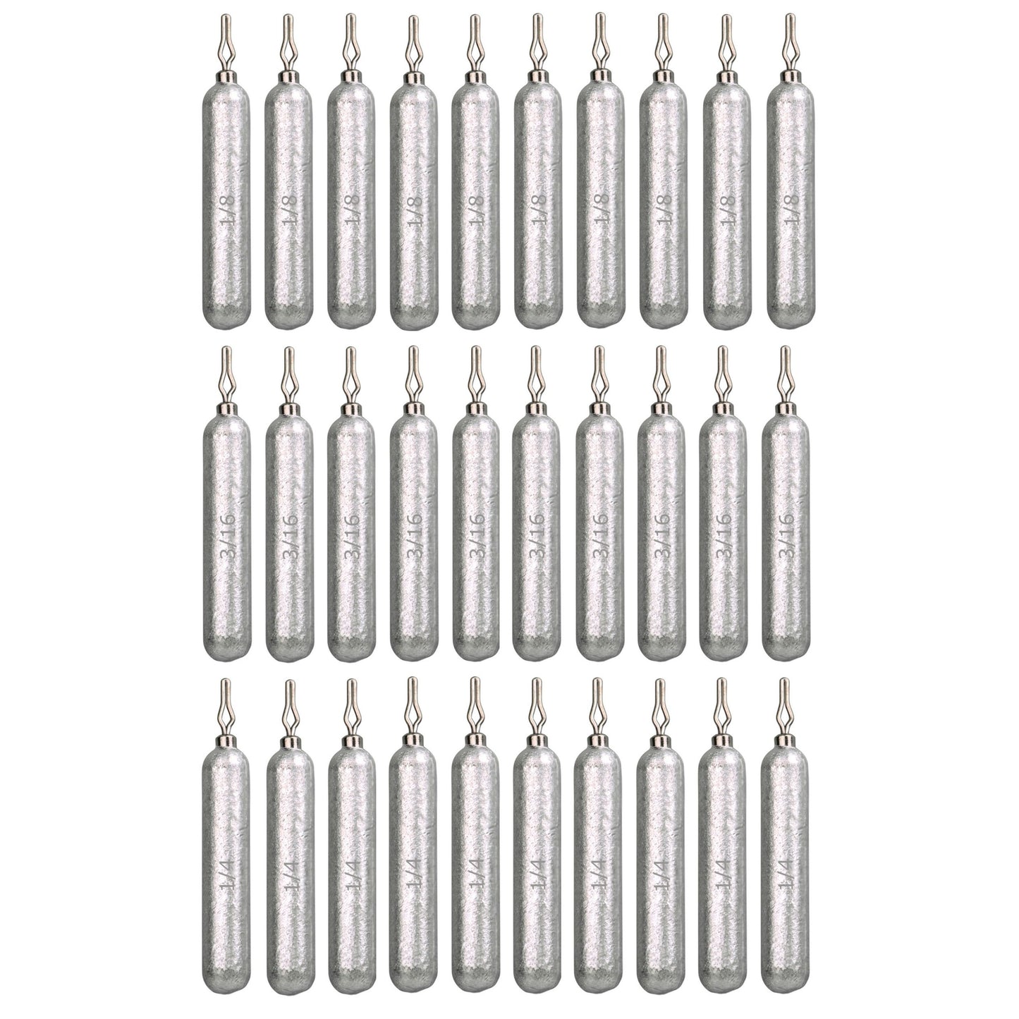 Reaction Tackle Lead Drop Shot Weights- Bulk Packs or Kits - Reaction Tackle