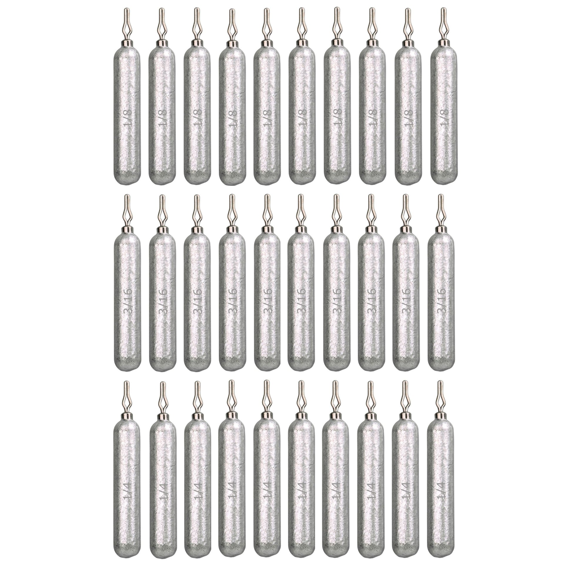 Reaction Tackle Lead Drop Shot Weights- Bulk Packs or Kits - Reaction Tackle