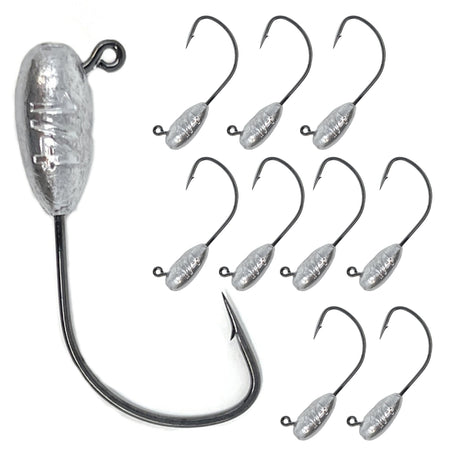 Reaction Tackle Lead Tube Jig Heads-10-Pack - Reaction Tackle