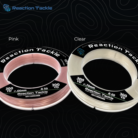 Reaction Tackle 100% Pure Fluorocarbon Fishing Line