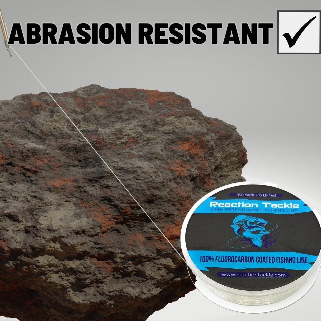 Reaction Tackle Fluorocarbon Coated Fishing Line - Reaction Tackle