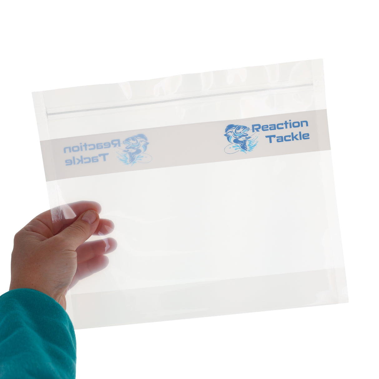 Reaction Tackle Clear Bait Bags – Soft Plastics and more- Or - image 12
