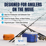 Reaction Tackle Basic Tackle Tray- Affordable, Lightweight Design with 2 Secure Clips - Reaction Tackle