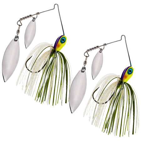Reaction Tackle Tungsten Double Willow Blade Spinnerbait Jig - image 1