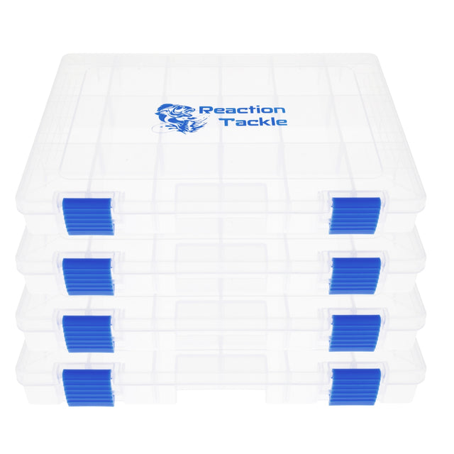 Reaction Tackle Plastic Tackle Trays: 2-Pk or 4-Pk - Reaction Tackle
