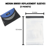 Replacement Sleeves for Small and Medium Binders - Reaction Tackle