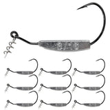 Reaction Tackle Lead Weighted Swimbait Hooks (10-PACK) - Reaction Tackle