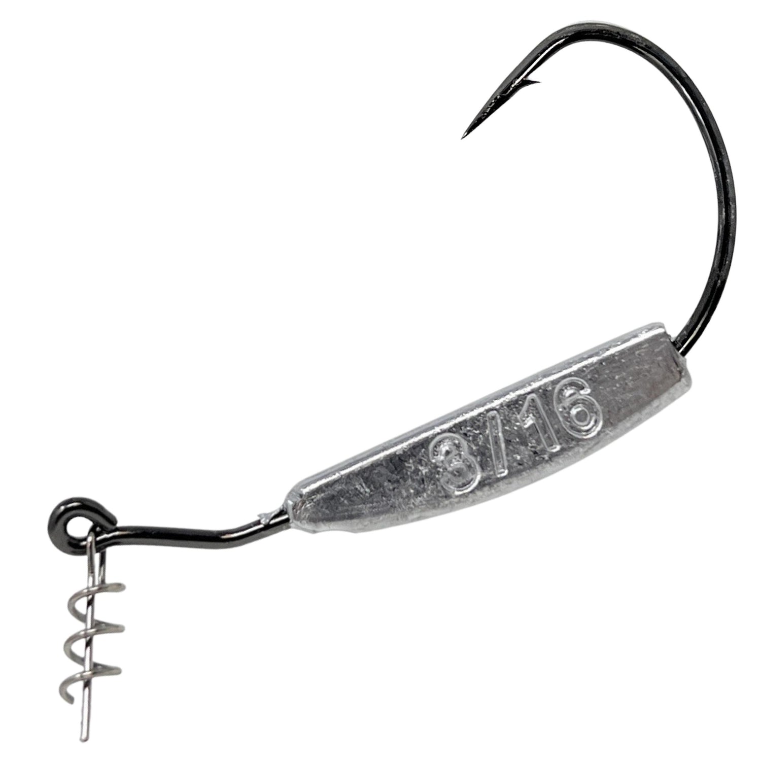 Reaction Tackle Lead Weighted Swimbait Hooks 10 Pack 3/16oz- 4/0 hook