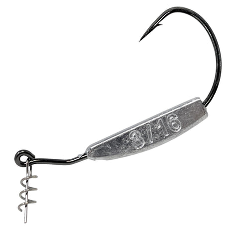 Reaction Tackle Lead Weighted Swimbait Hooks (10-PACK) - Reaction Tackle