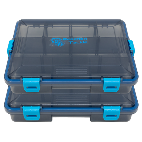 Reaction Tackle Standard Tacklebox - Robust und wasserdicht mit 4 zuverlässigen Verschlüssen
