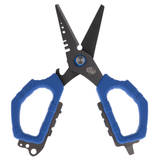 Reaction Tackle braid cutting shears with protective molded locking sheath
