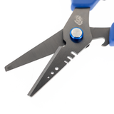 Reaction Tackle 6.5 inch fishing scissors - lanyard hole and carabiner attachment point