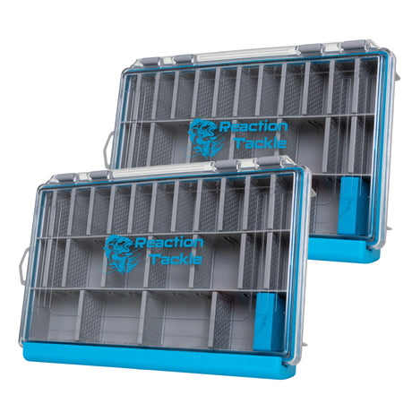 Reaction Tackle Ultra Elite Tackle Tray - Wasserabweisend mit Einzelclip-Design - Neu