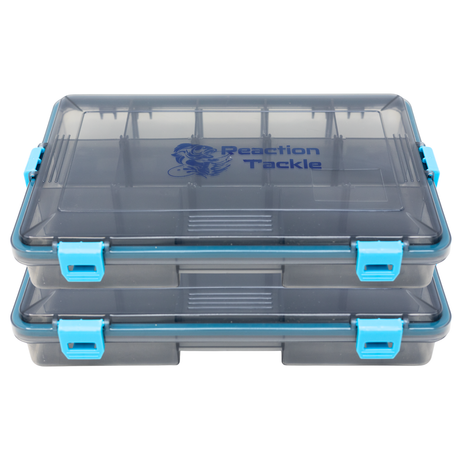 Reaction Tackle Standard Tacklebox - Robust und wasserdicht mit 4 zuverlässigen Verschlüssen