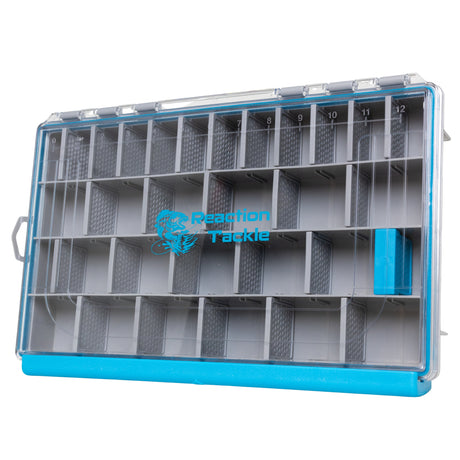 Reaction Tackle Ultra Elite Tackle Tray - Wasserabweisend mit Einzelclip-Design - Neu