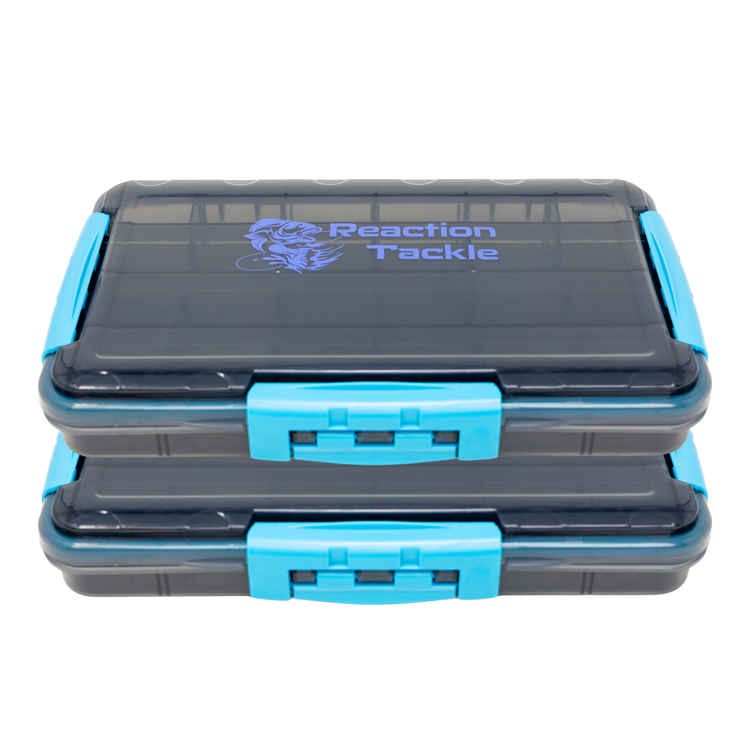 Reaction Tackle Premium Tackle Tray- High Performance and Waterproof with 3 Resilient Clips