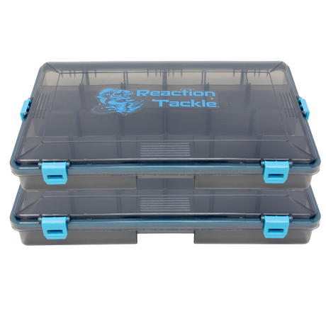 Reaction Tackle Standard Tacklebox - Robust und wasserdicht mit 4 zuverlässigen Verschlüssen