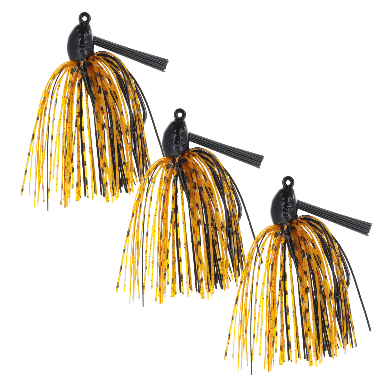 Reaction Tackle Swim Jigs – Premium Weedless Bass Fishing Lures- 3 Pack - Reaction Tackle