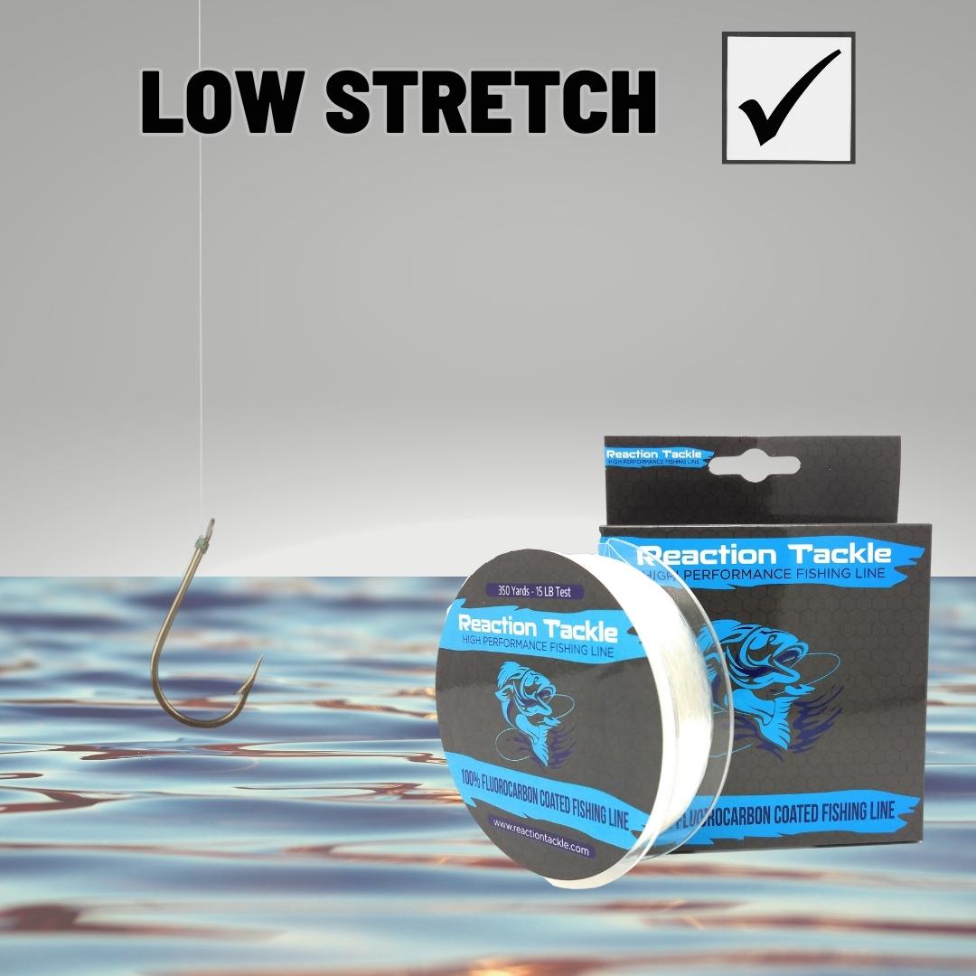Reaction Tackle Fluorocarbon Coated Fishing Line - Reaction Tackle