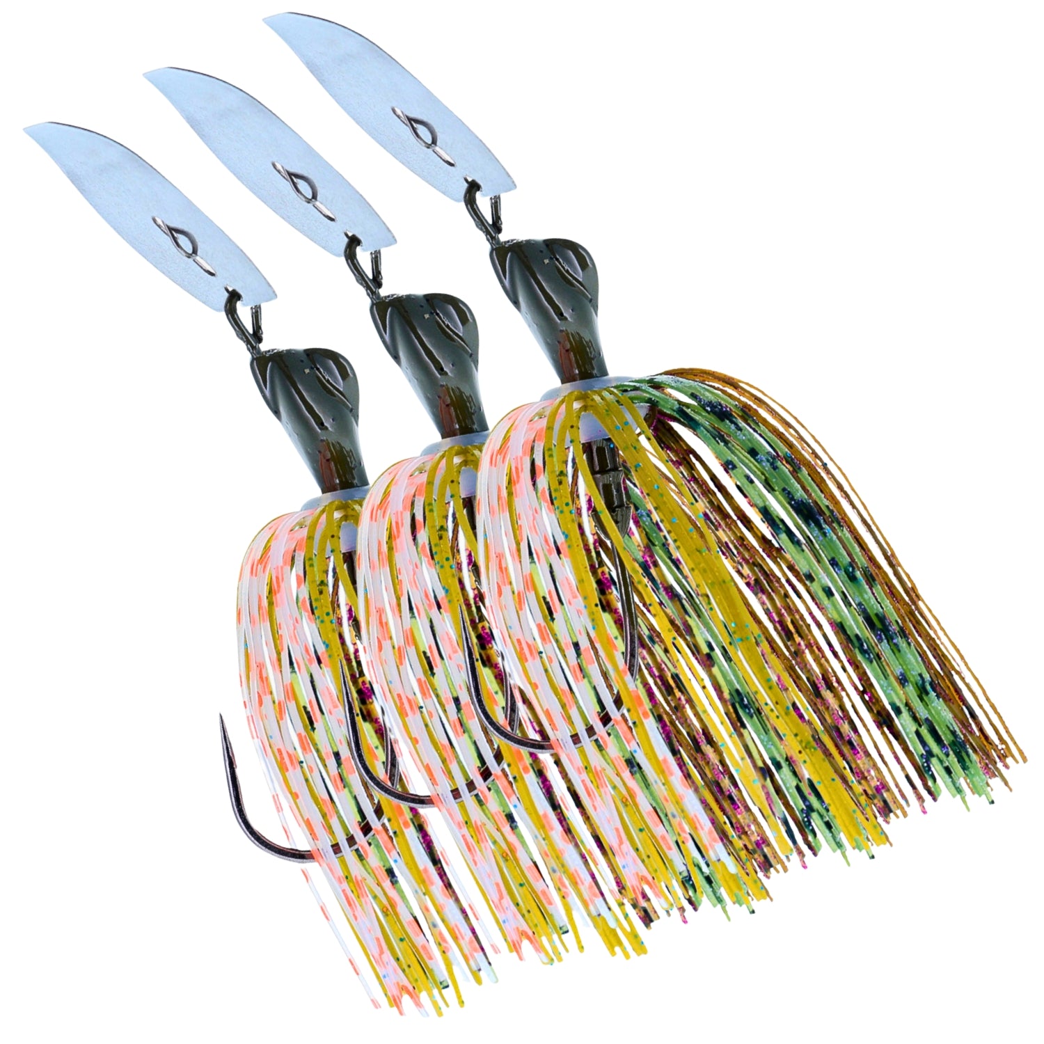 Reaction Tackle Lead Breaker Jigs- 3-Pack; Durable Fishing Jigs for Freshwater & Saltwater - Reaction Tackle