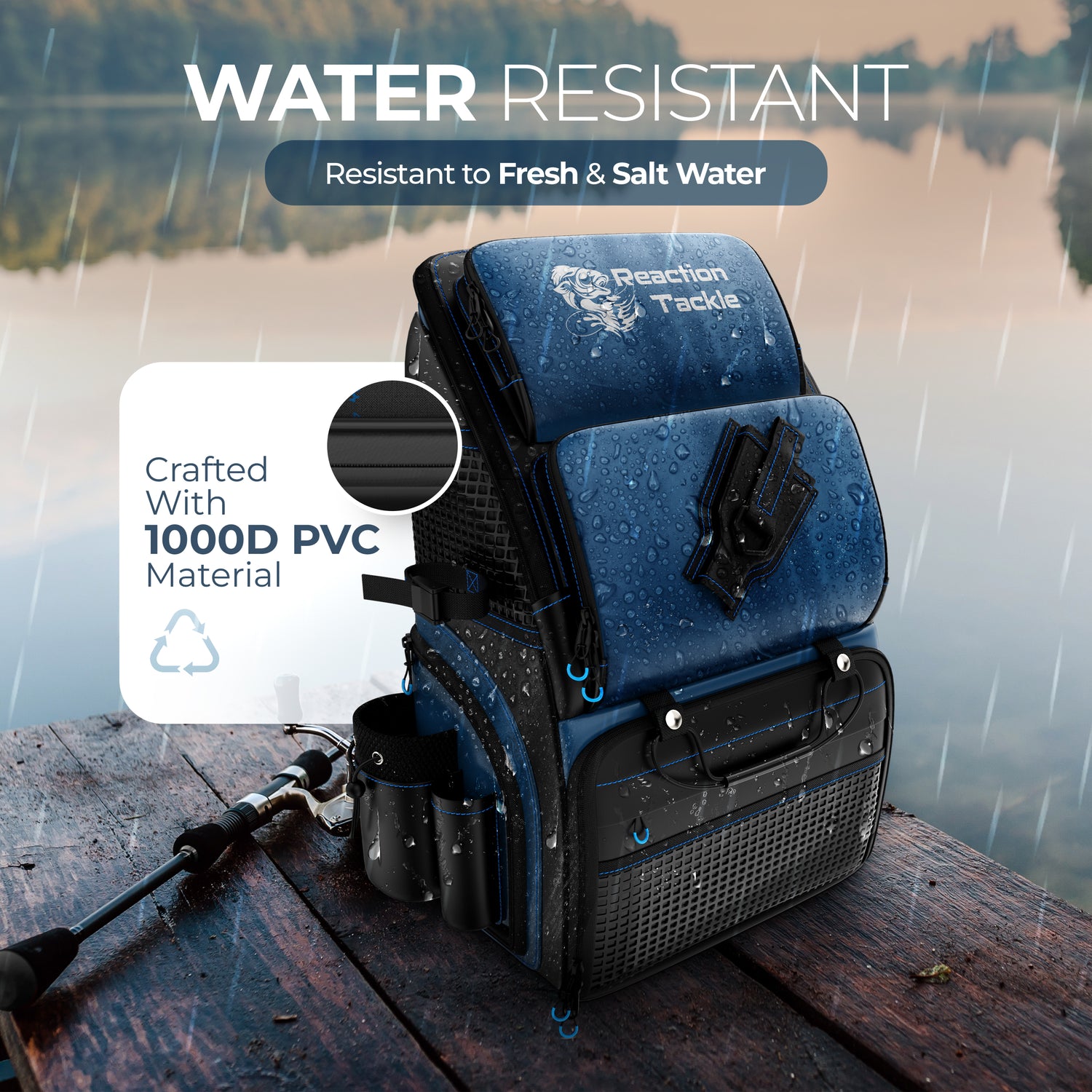 best tackle bags for salt water Reaction Tackle Fishing Backpack