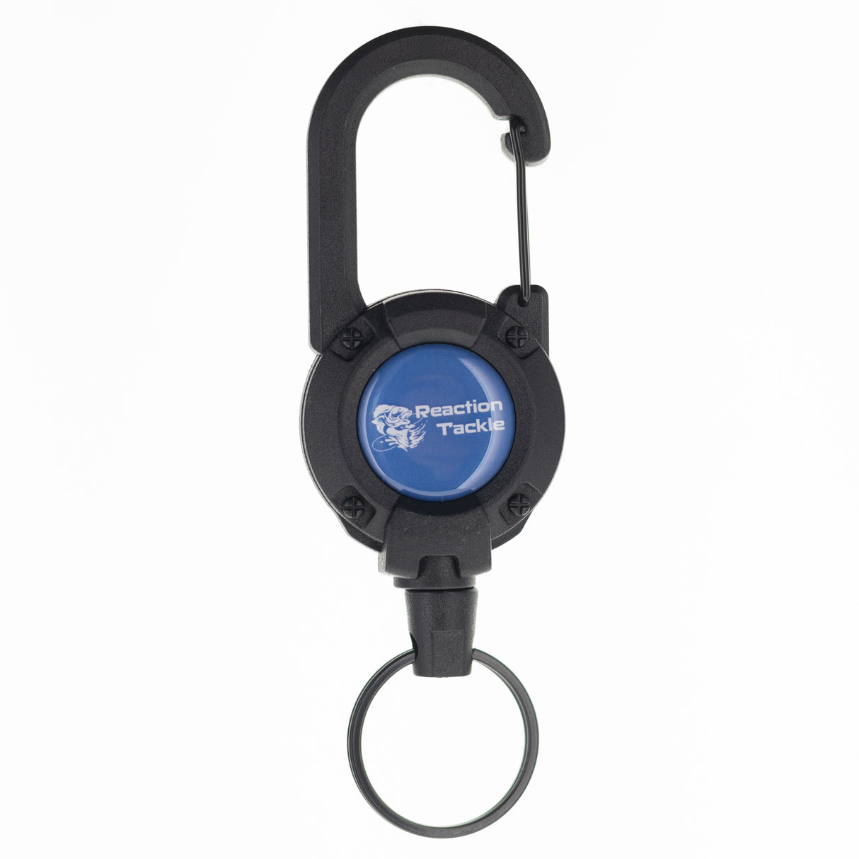 Reaction Tackle 4.5 inch scissors cutting braided fishing line cleanly