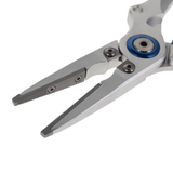 Reaction Tackle Aluminum Fishing Pliers – Split Ring or Straight Nose, Braid Cutter & Hook Remover