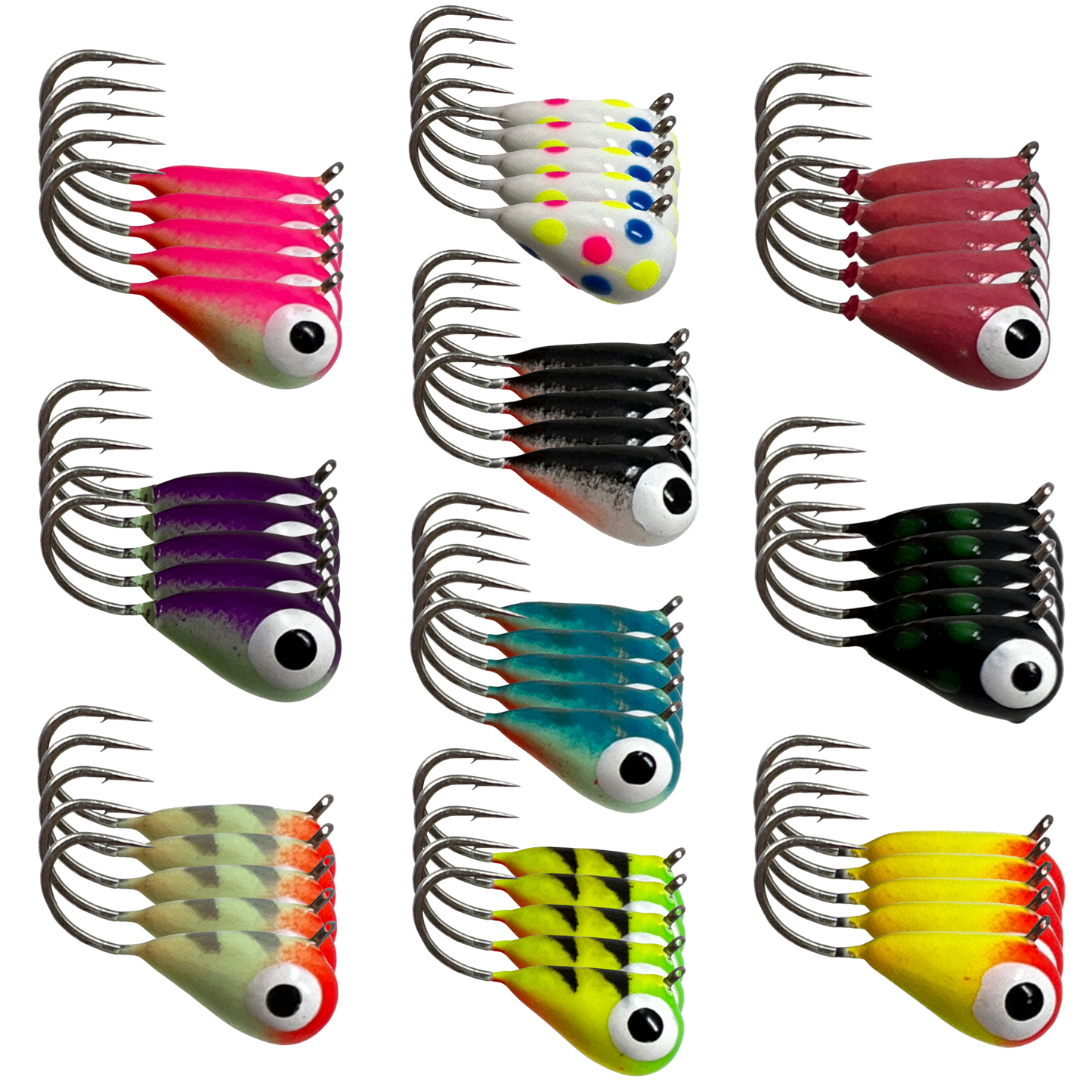 Reaction Tackle Ice Fishing Jigs-NEW sizes available! - Reaction Tackle