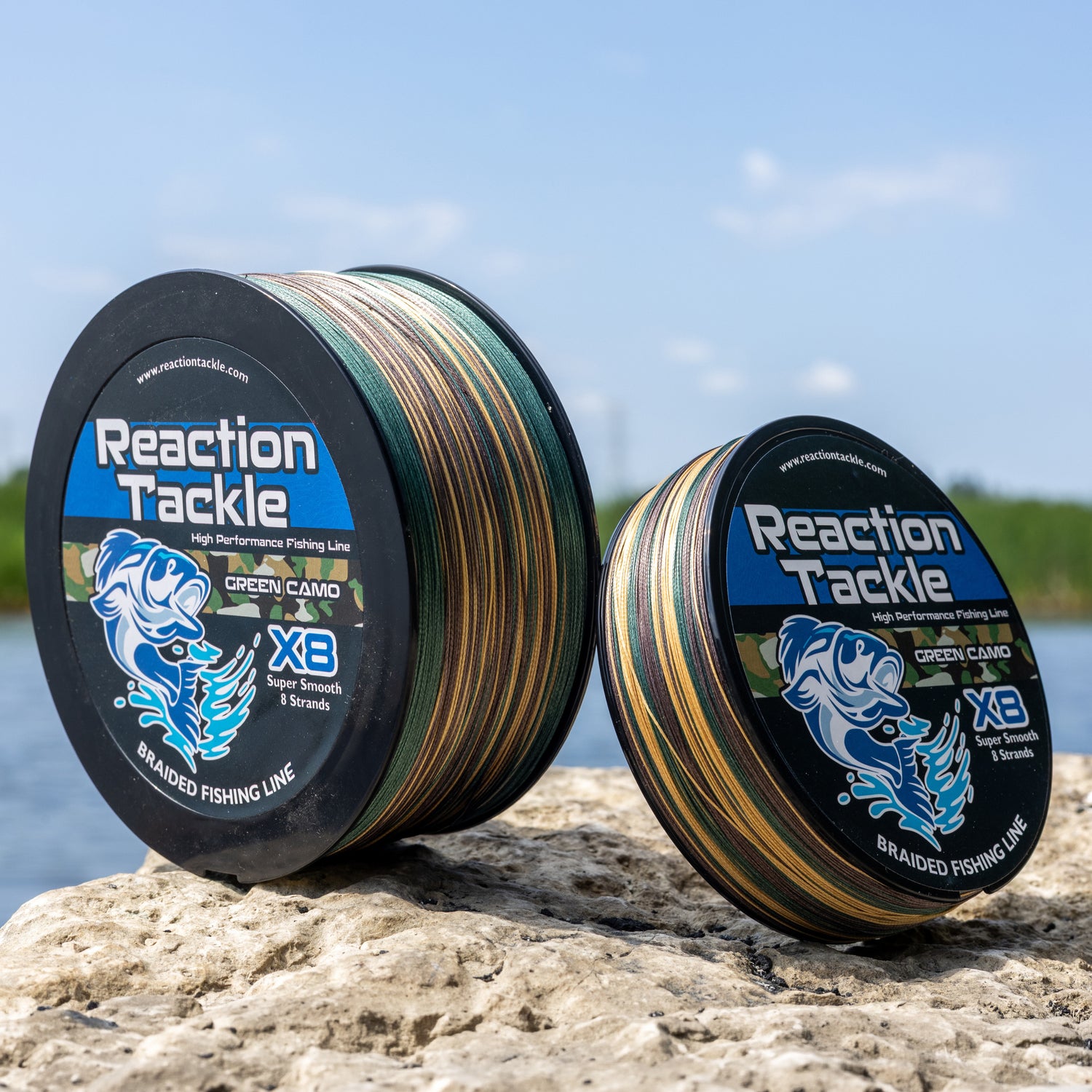the best braided fishing line Freshwater/Saltwater Superior Catch Strand ultra Reaction Tackle X8 Braided Fishing