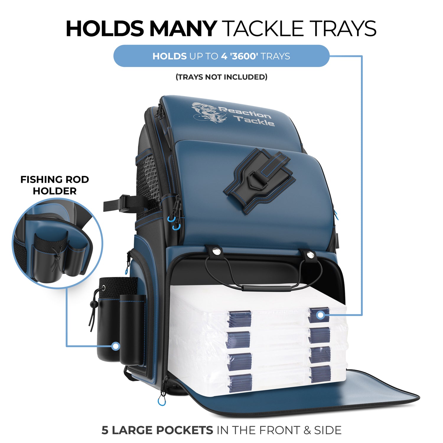 Reaction Tackle Fishing Backpack Reaction Tackle Fishing Backpack