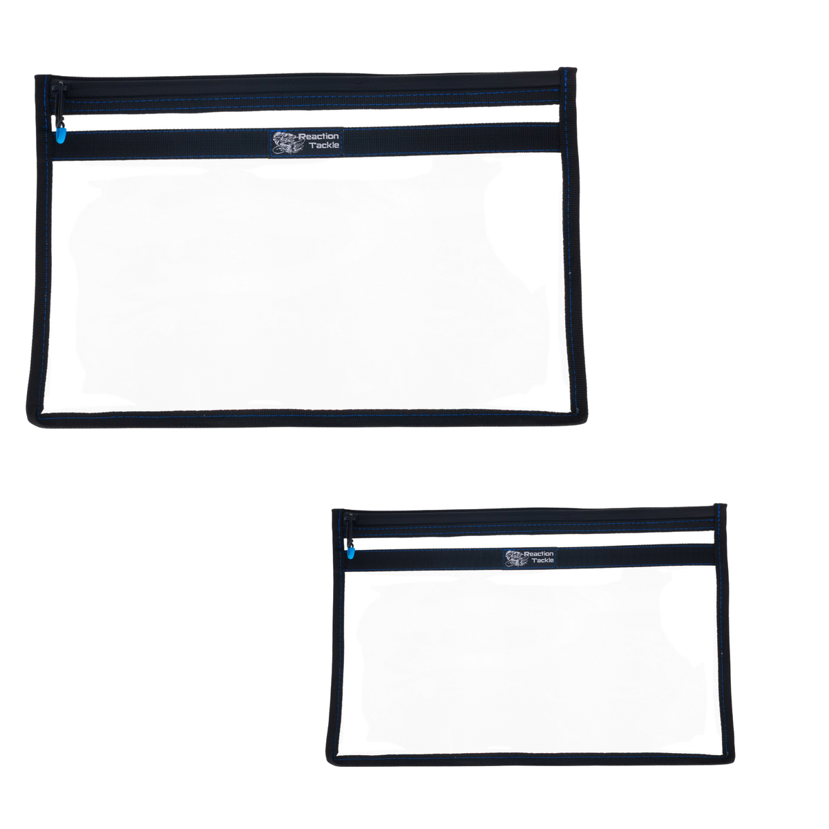 Reaction Tackle Clear Storage Bag Tackle Pak - Water-Resistant Plastic