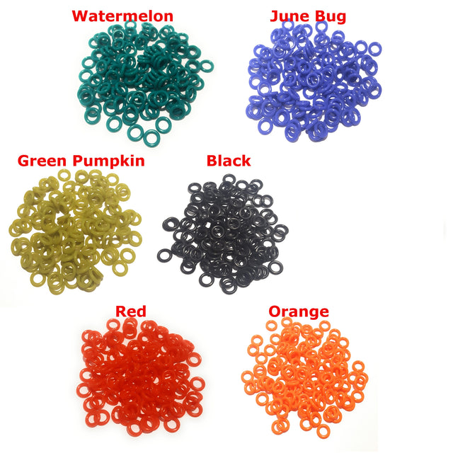 Reaction Tackle WACKY O-RINGS- 125 Pack or 300 Pack - image 1