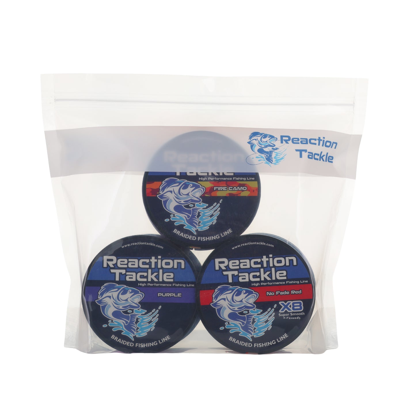 Reaction Tackle Clear Bait Bags – Soft Plastics and more- Organizer Bags with Label Area – Resealable -10 Pack or 20 Pack