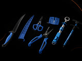 Juego de Herramientas de Pesca Reaction Tackle de 7 Piezas con Cuchillo de Filetear y Afilador - NUEVO